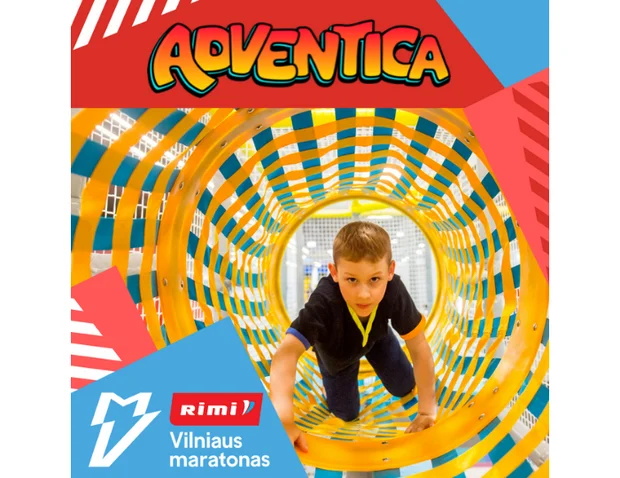 ADVENTICA vaikų bėgimas RIMI Vilniaus maratone