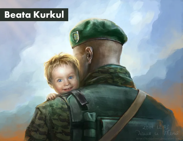 Beata Kurkul paroda Kovojanti Ukraina