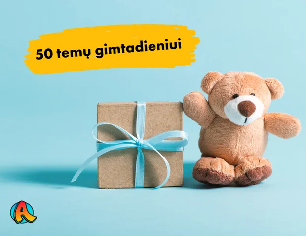 Virš 50 gimtadienio temų vaikams pagal jų pomėgius