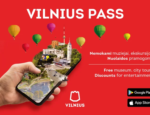 Kortelė Vilniaus svečiams
